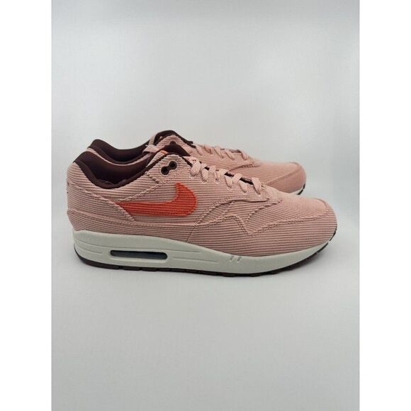 Nike Air Max 1 Premium 'Coral Stardust Corduroy' FB8915-600 Size 12.5 Brand New - Picture 3 of 5